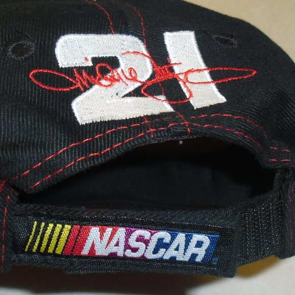 Citgo Michael Waltrip #21 Racing Nascar Mens Vintage 90s Strapback hat New - Picture 3 of 3